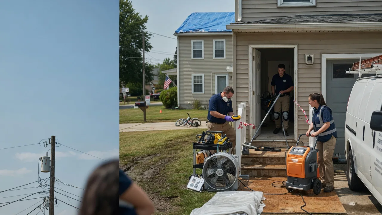 Water Damage Repair in Farlington, KS near me
